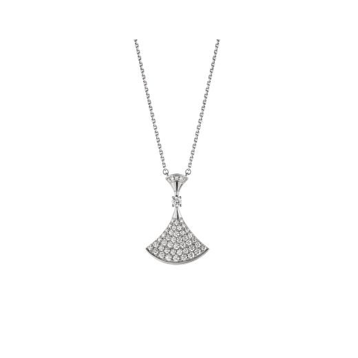 Pomuse DREAM NECKLACE SILVER FULL DIAMOND