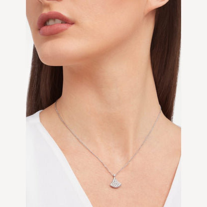 Pomuse DREAM NECKLACE SILVER DIAMOND