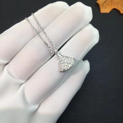 Pomuse DREAM NECKLACE SILVER DIAMOND