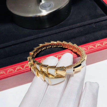 Pomuse SERPENTI BRACELET MOP GOLD 8MM