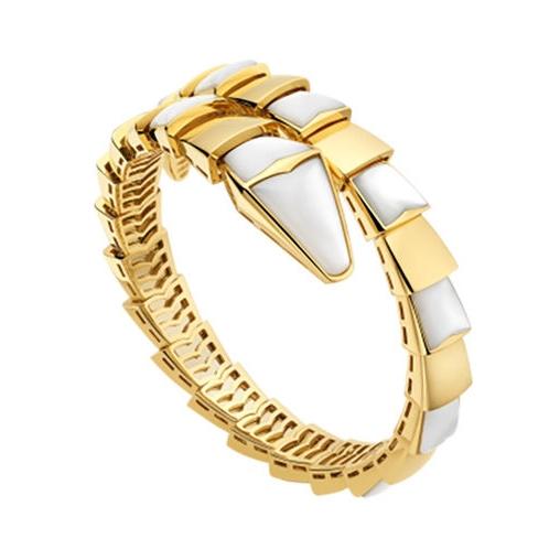 Pomuse SERPENTI BRACELET MOP GOLD 8MM
