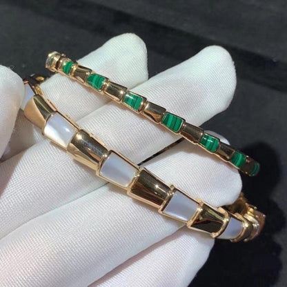 Pomuse SERPENTI BRACELET PINK GOLD MOP