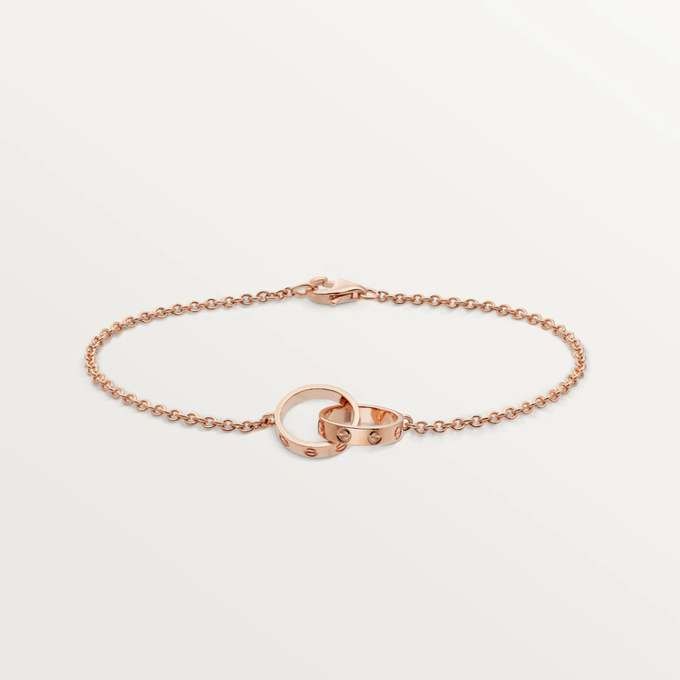 Pomuse LOVE BRACELET DOUBLE RING