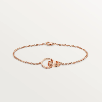 Pomuse LOVE BRACELET DOUBLE RING