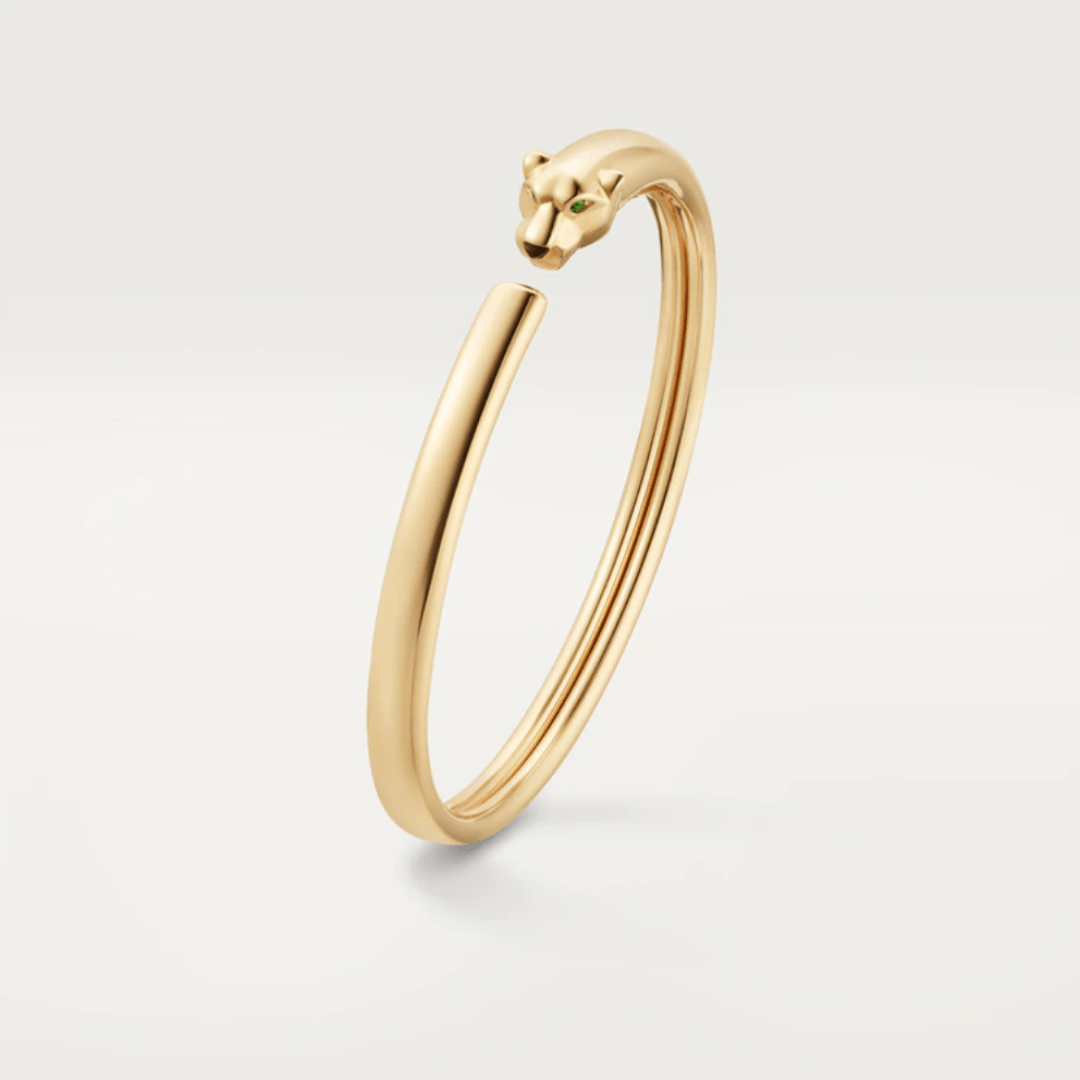 Pomuse PANTHERE GOLD OPEN BRACELET