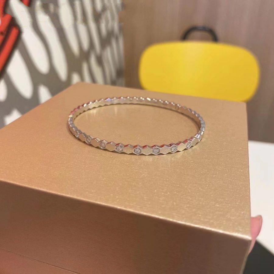 Pomuse BEE LOVE SILVER DIAMOND BRACELET