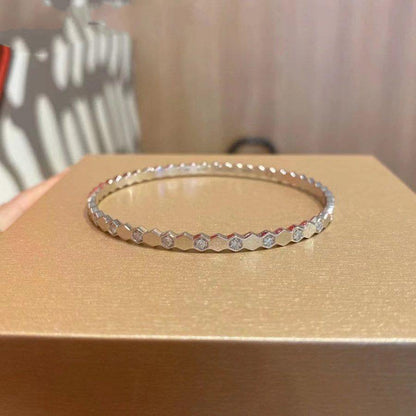 Pomuse BEE LOVE SILVER DIAMOND BRACELET