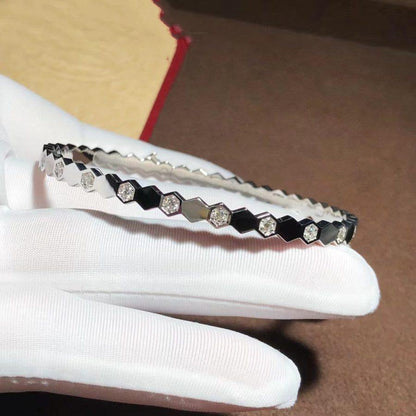 Pomuse BEE LOVE SILVER DIAMOND BRACELET