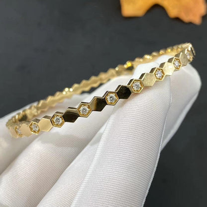 Pomuse BEE LOVE GOLD DIAMOND BRACELET