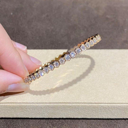 Pomuse BEE LOVE GOLD BRACELET FULL DIAMOND
