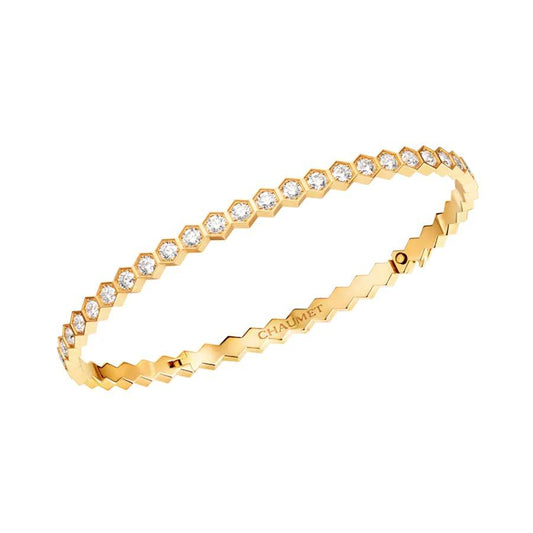 Pomuse BEE LOVE GOLD BRACELET FULL DIAMOND