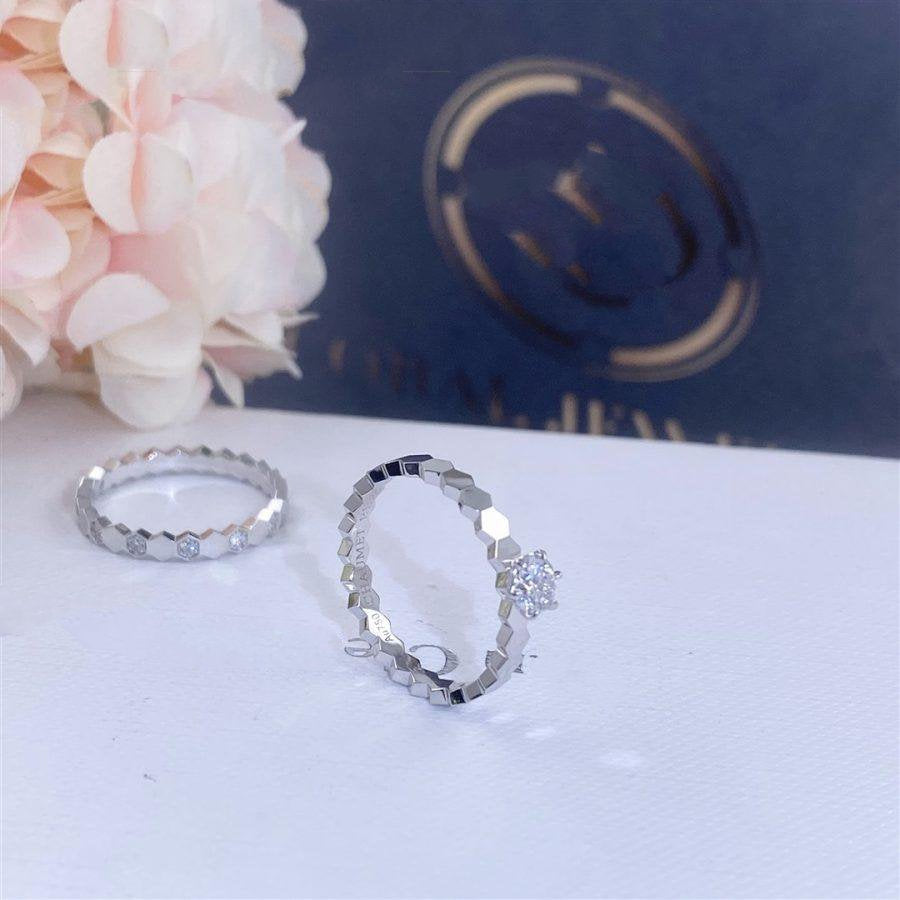 Pomuse BEE LOVE RING SILVER 1 DIAMOND