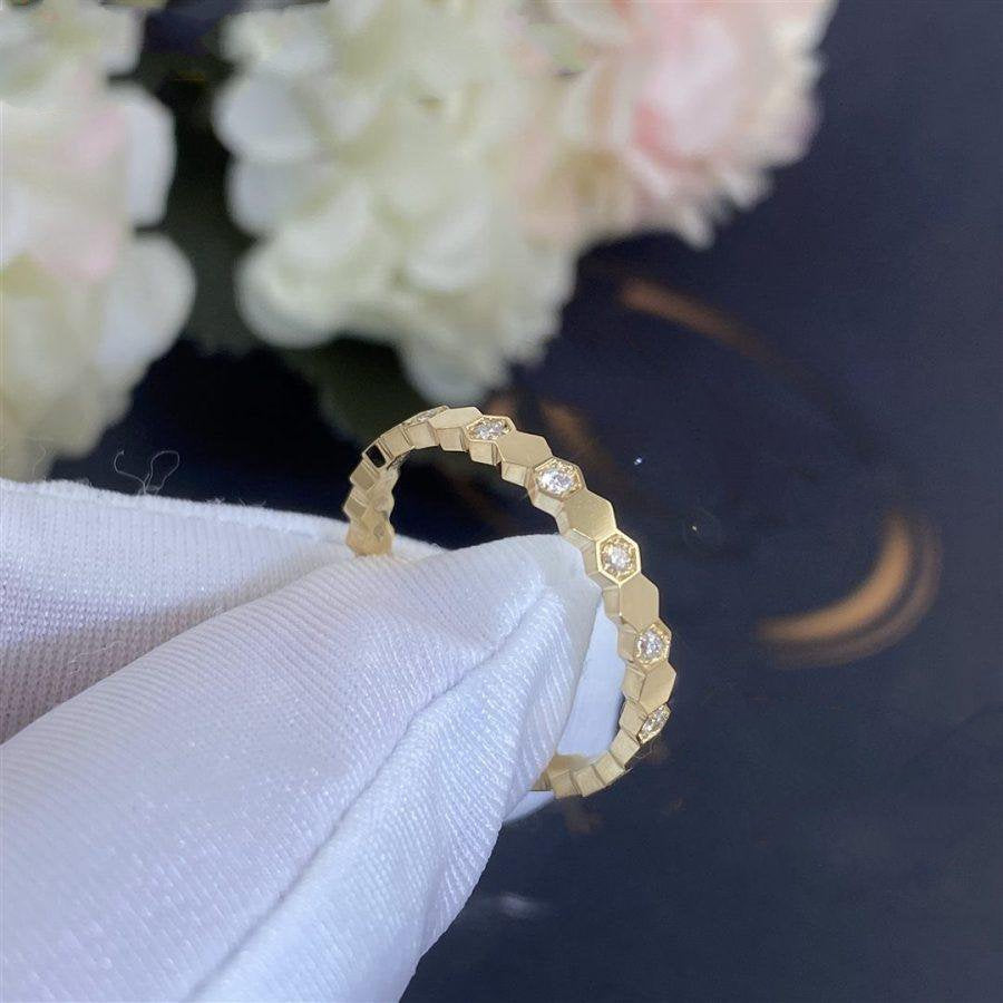 Pomuse BEE LOVE RING GOLD DIAMOND