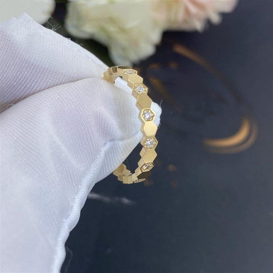 Pomuse BEE LOVE RING GOLD DIAMOND