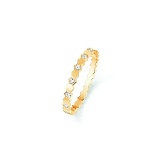 Pomuse BEE LOVE RING GOLD DIAMOND