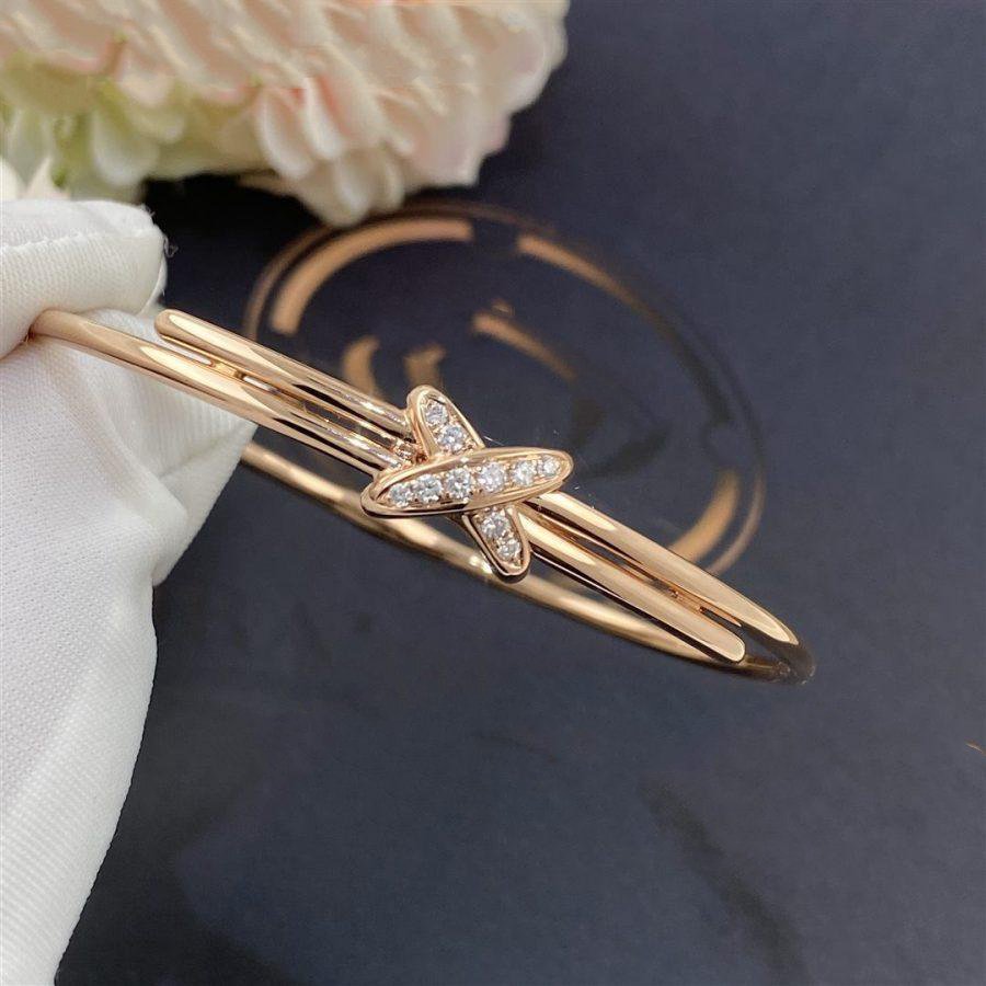 Pomuse JEUX DE BRACELET PINK GOLD DIAMONDS