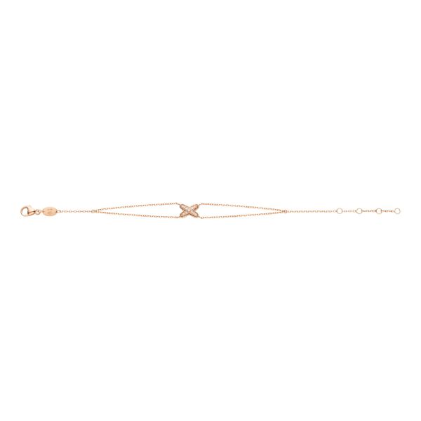 Pomuse JEUX BRACELET PINK GOLD DIAMOND