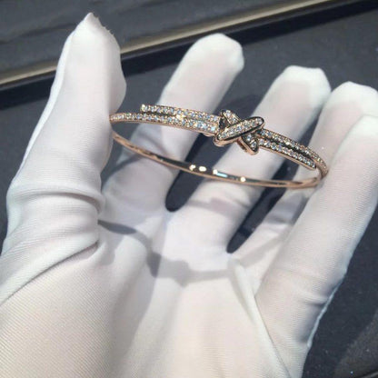 Pomuse JEUX DE BRACELET DIAMONDS PINK GOLD