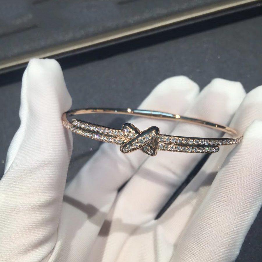 Pomuse JEUX DE BRACELET DIAMONDS PINK GOLD