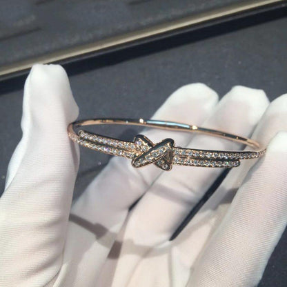 Pomuse JEUX DE BRACELET DIAMONDS PINK GOLD