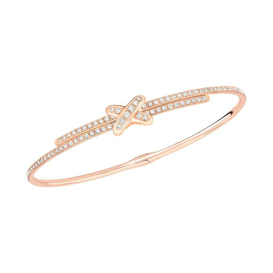 Pomuse JEUX DE BRACELET DIAMONDS PINK GOLD