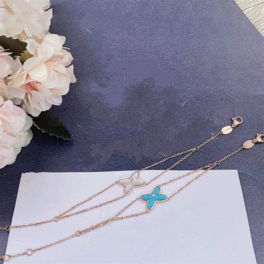 Pomuse JEUX BRACELET TURQUOISE PINK GOLD 1 DIAMOND