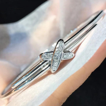 Pomuse JEUX DE BRACELET SILVER DIAMONDS
