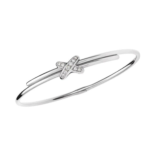 Pomuse JEUX DE BRACELET SILVER DIAMONDS