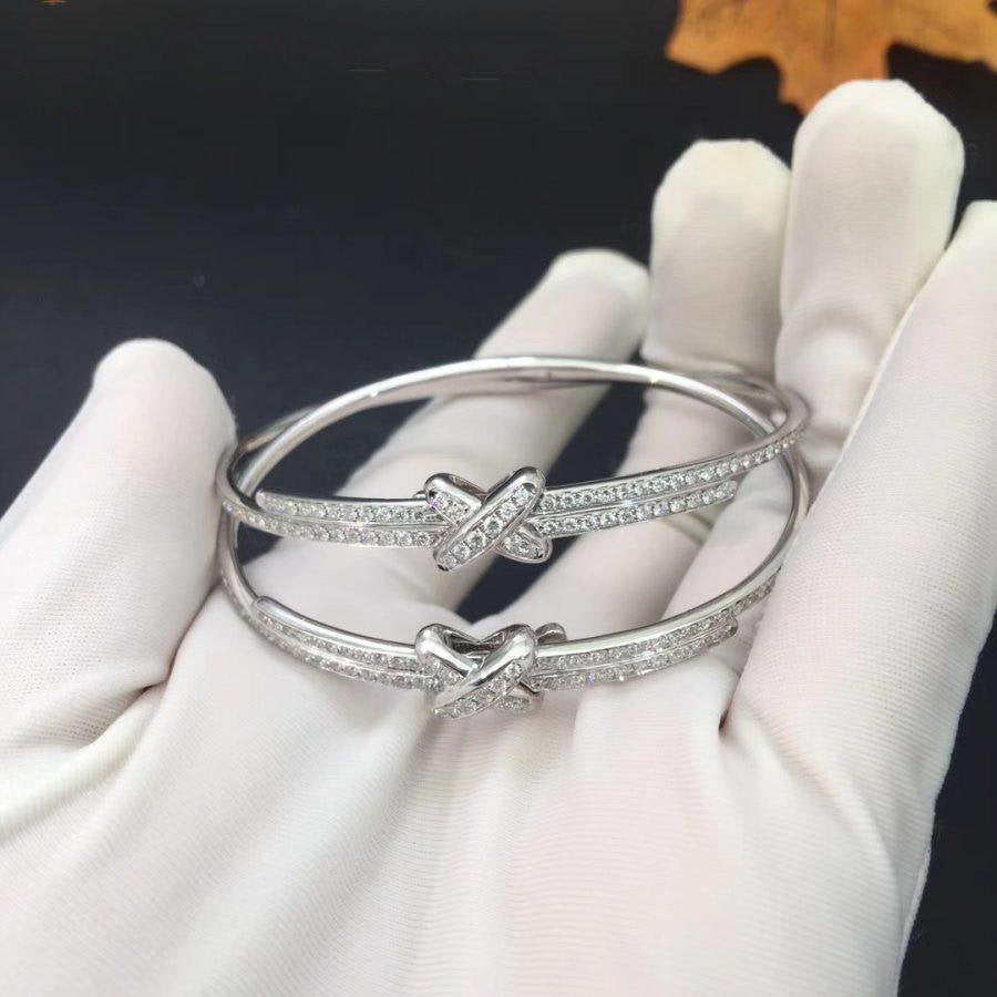 Pomuse JEUX DE BRACELET DIAMONDS SILVER