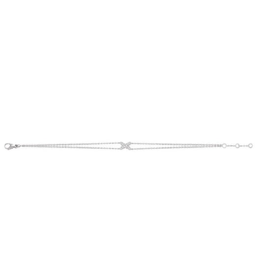 Pomuse JEUX BRACELET SILVER DIAMOND