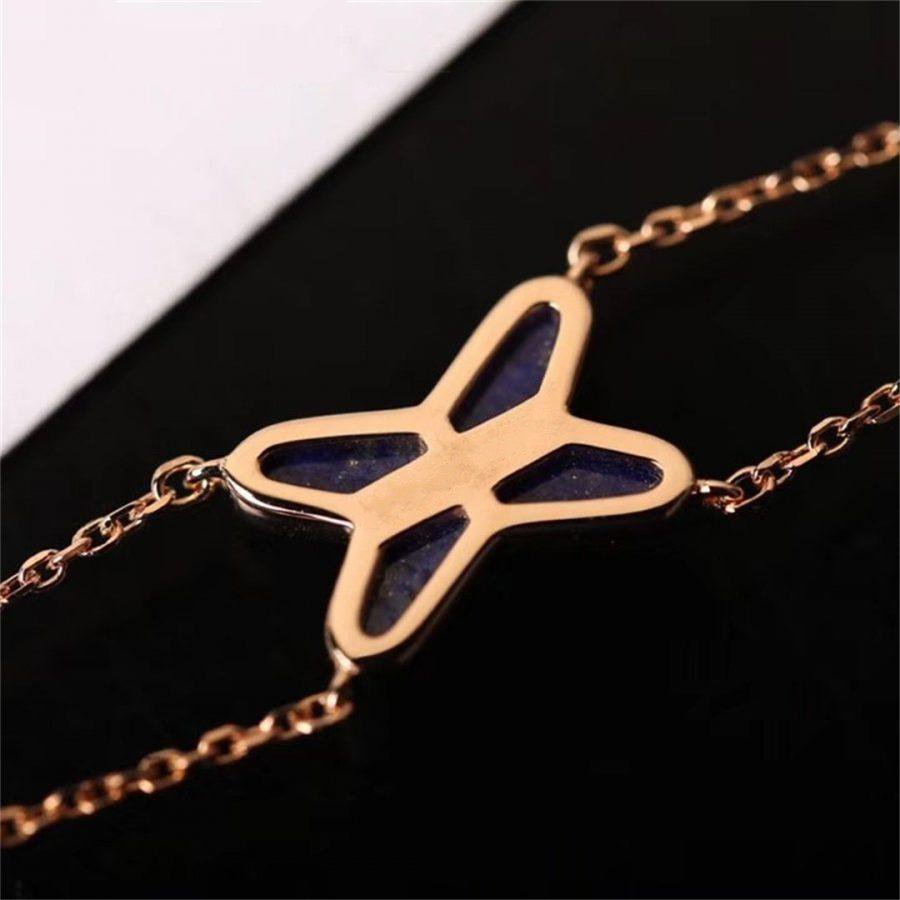 Pomuse Hollow Design Four-Leaf Clover Flower Shape Ring