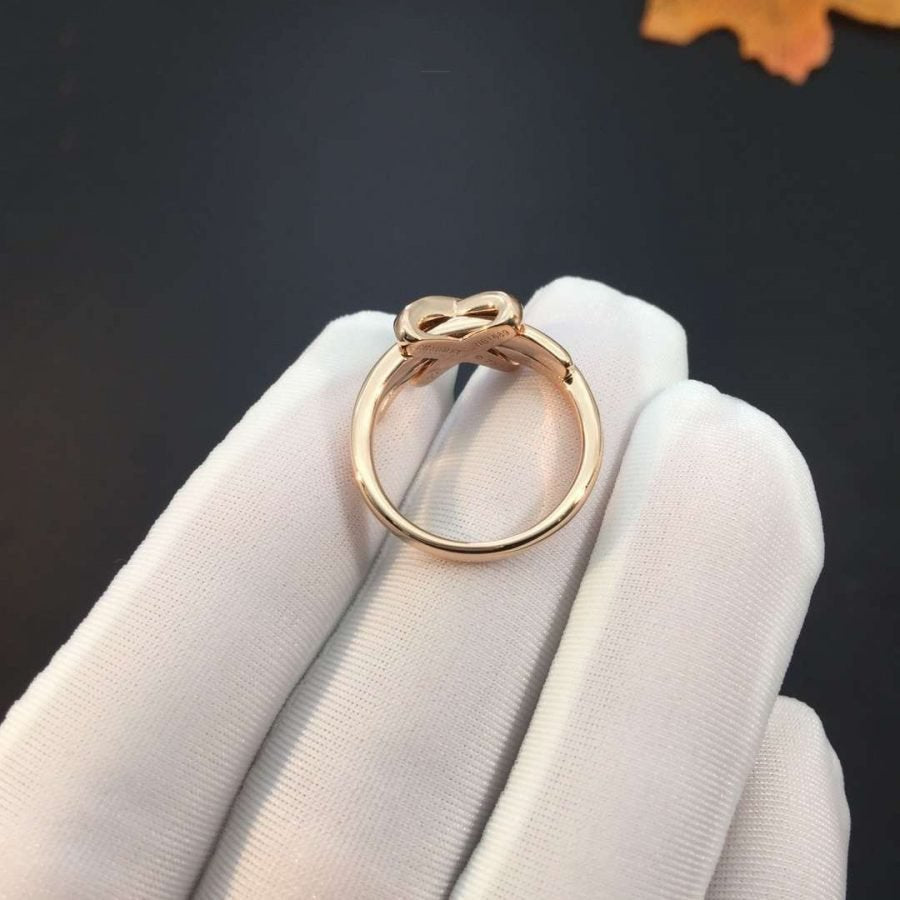 Pomuse JEUX DE PINK GOLD DIAMOND RING