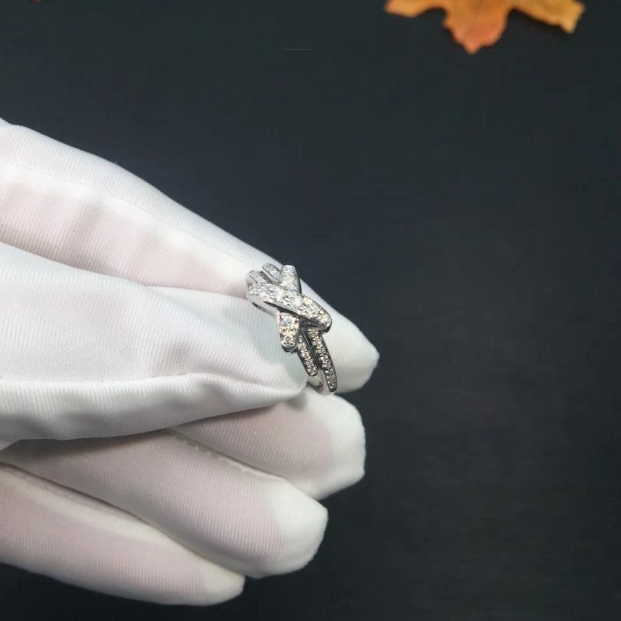 Pomuse JEUX DE SILVER DIAMOND RING