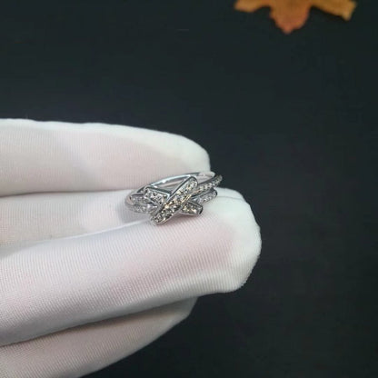 Pomuse JEUX DE SILVER DIAMOND RING