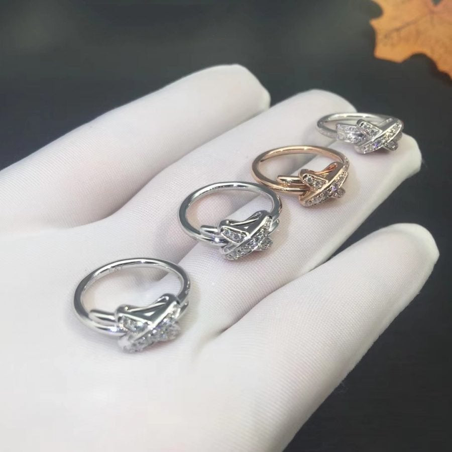 Pomuse JEUX DE SILVER DIAMOND RING