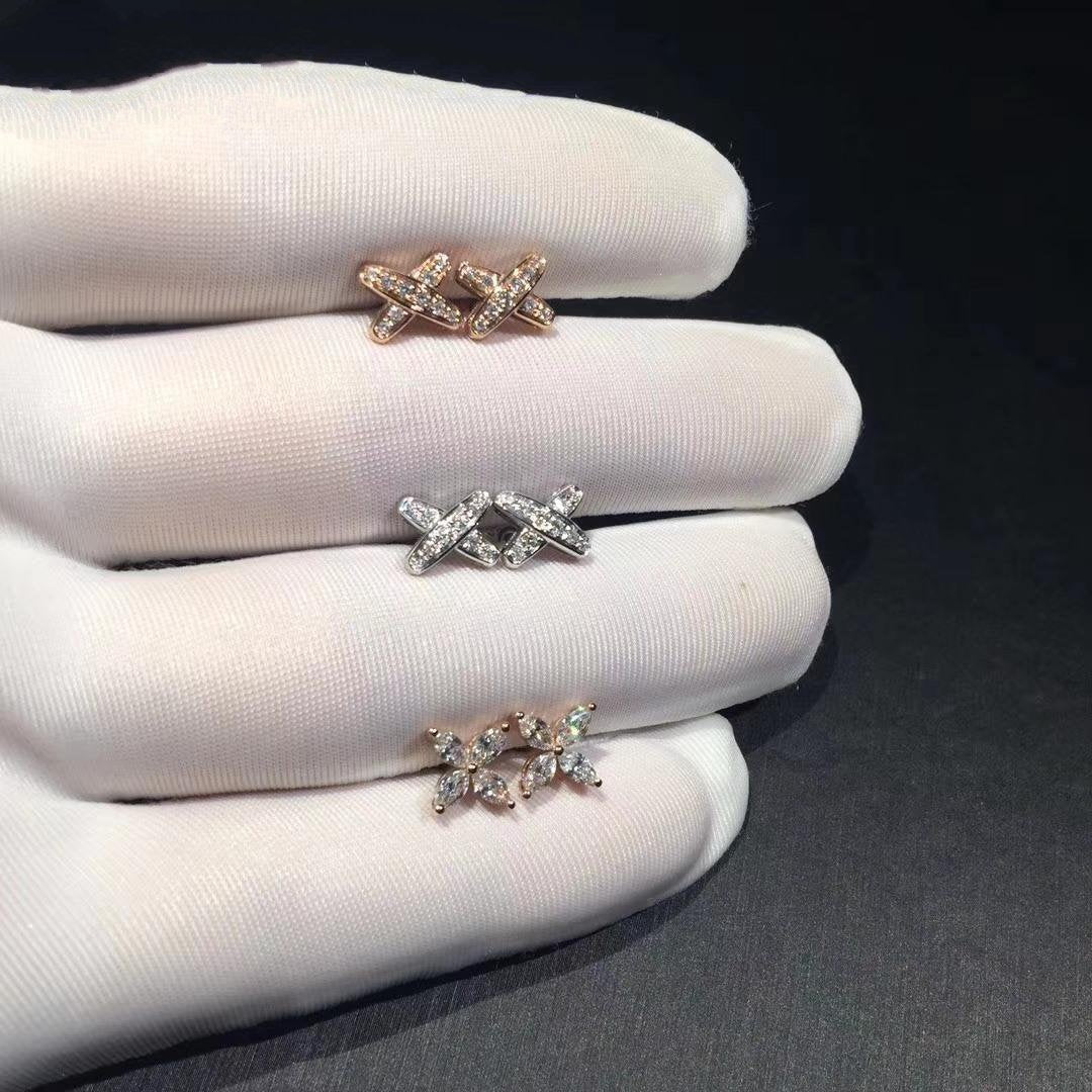 Pomuse JEUX DE DIAMOND EARRINGS