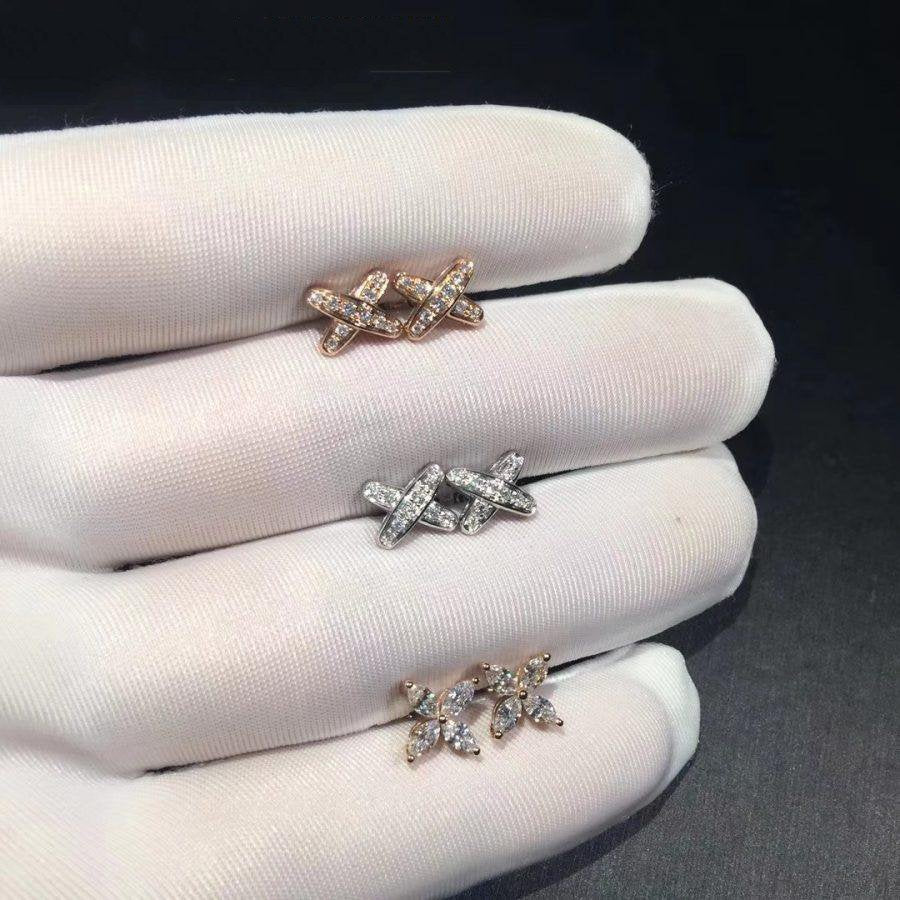 Pomuse JEUX DE DIAMOND EARRINGS