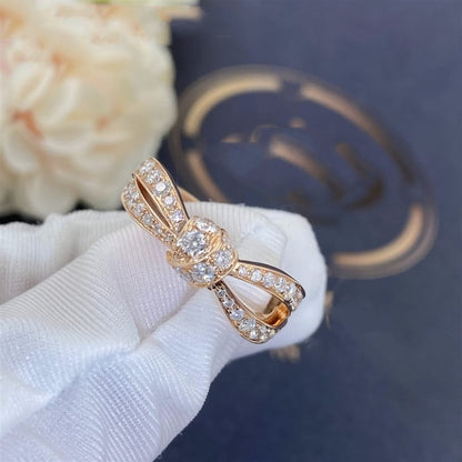 Pomuse LIENS PINK GOLD DIAMOND RING