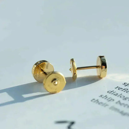 Pomuse LOVE EARRINGS GOLD 7.2MM