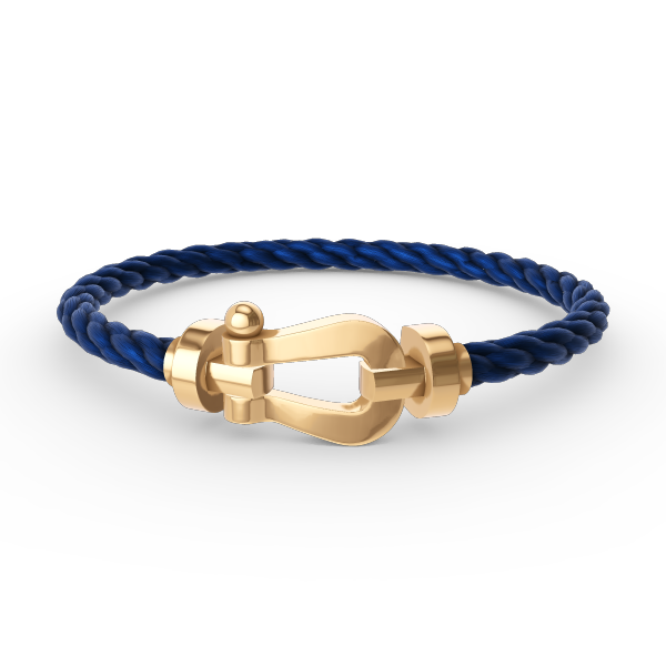 Pomuse FORCE LARGE HORSESHOE NO DIAMOND BRACELET GOLD