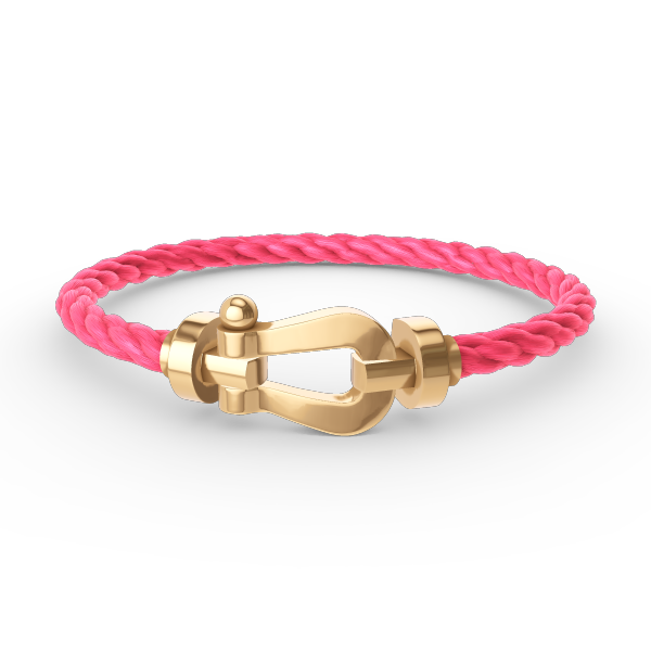 Pomuse FORCE LARGE HORSESHOE NO DIAMOND BRACELET GOLD