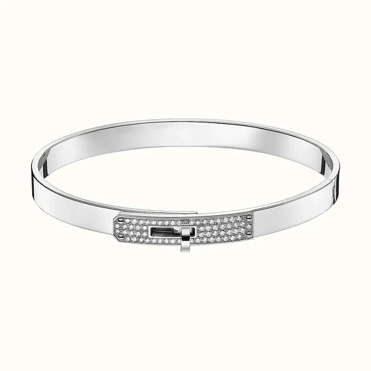 Pomuse KELLY SILVER DIAMOND BRACELET