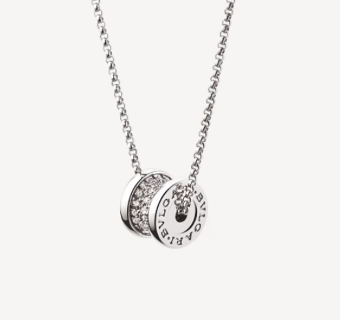 Pomuse ZERO 1 SILVER DIAMOND NECKLACE