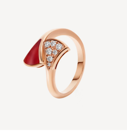 Pomuse DREAM RING PINK GOLD DIAMOND
