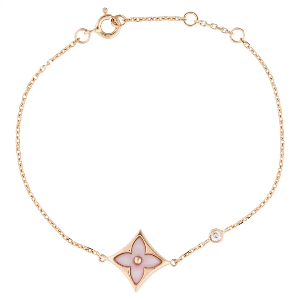 Pomuse STAR 1 DIAMOND PINK GOLD BRACELET