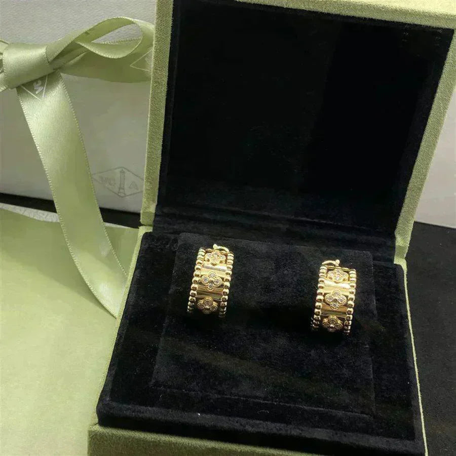 Pomuse PERLEE DIAMANT-OHRRINGE