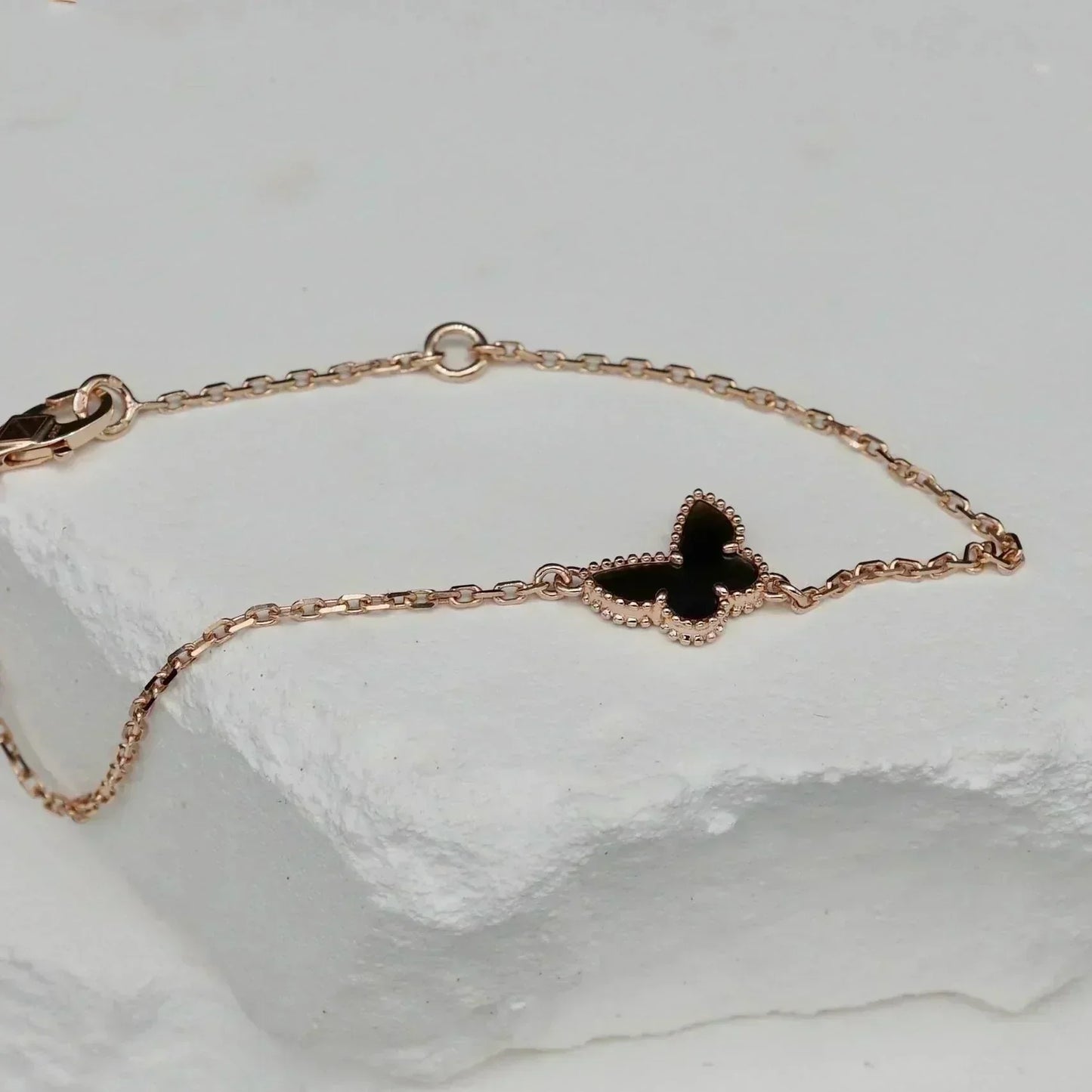 Pomuse BUTTERFLY ONYX  BUTTERFLY BRACELET