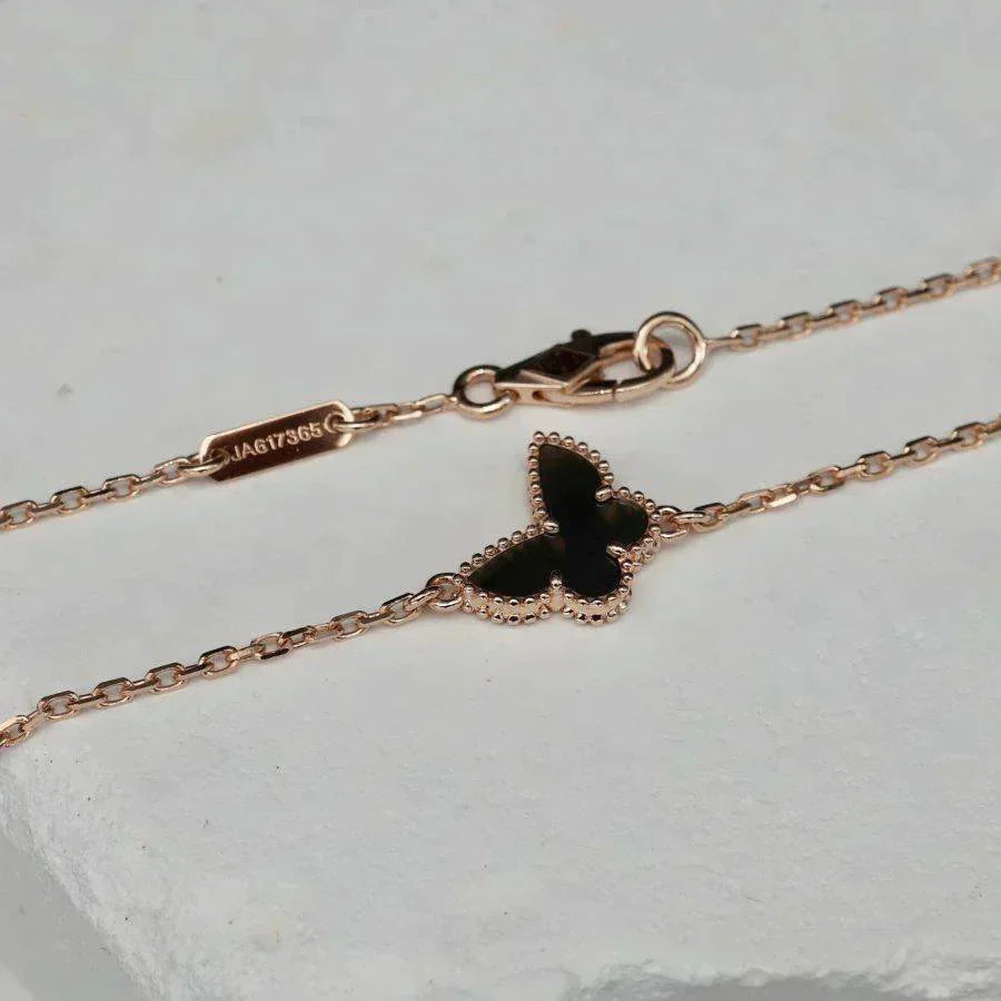 Pomuse BUTTERFLY ONYX  BUTTERFLY BRACELET