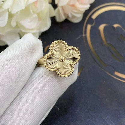 Pomuse CLOVER GOLD RING
