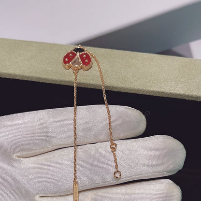 Pomuse LUCKY SPRING 1 MOTIF PINK GOLD BRACELET